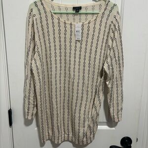 Ann Taylor lightweight sweater XL